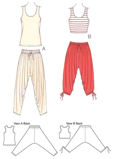 genie pants sewing pattern|More.